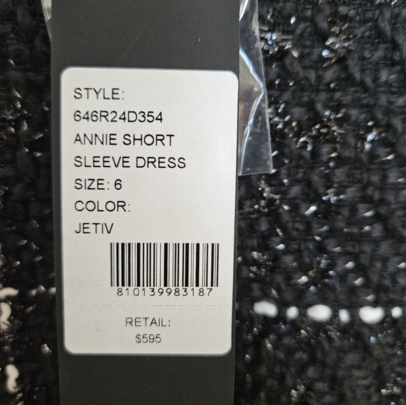 TOCCIN Annie Plaid Tweed Mini Dress NWT - Picture 14 of 14